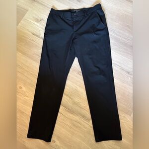 Bloomingdale's Black Dress Pants Straight Leg